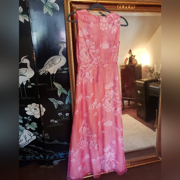 Vintage 60s Floral Dress - Picture 2 of 7